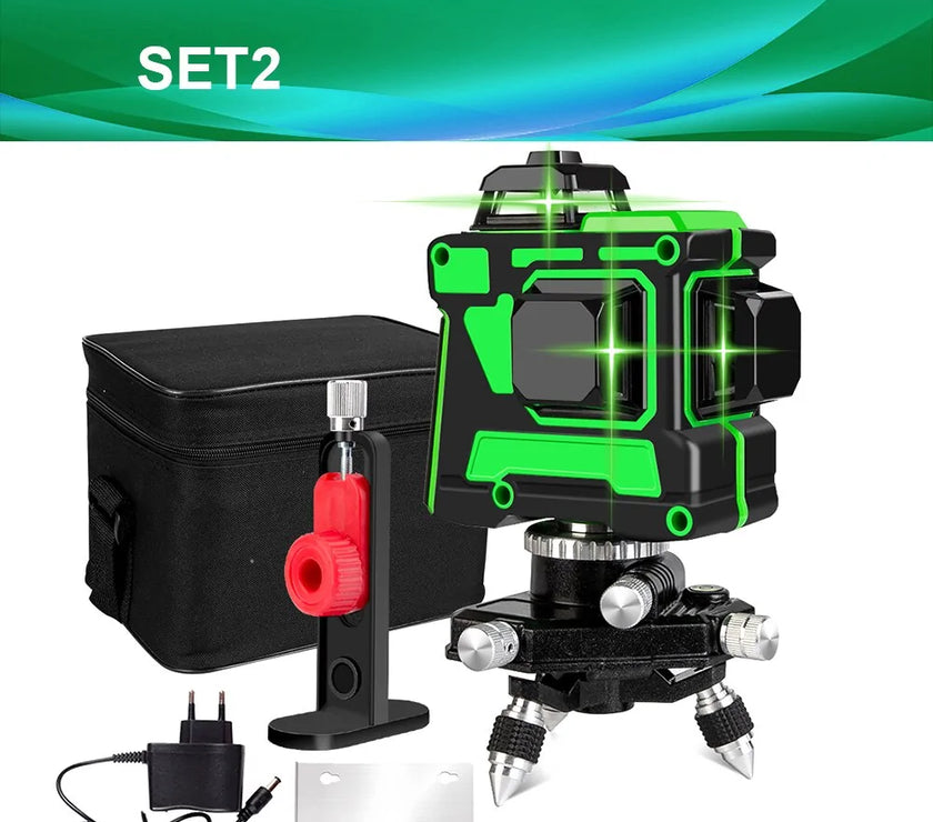 Green Laser Line With Tripod Battery