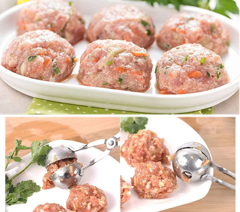 Stainless Steel Meatball Tongs